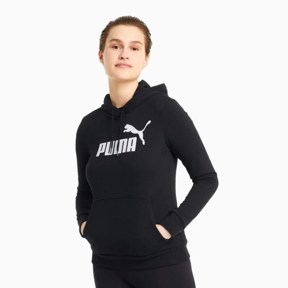 Puma Women's Essential Logo Hoodie - Picture 1 of 6